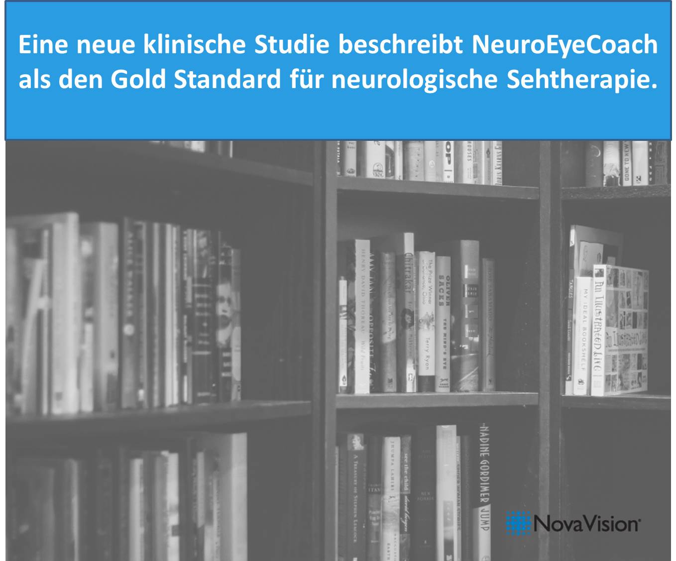 neue Studie beschreibt NeuroEyeCoach als Gold Standard für neurologische Sehtherapie