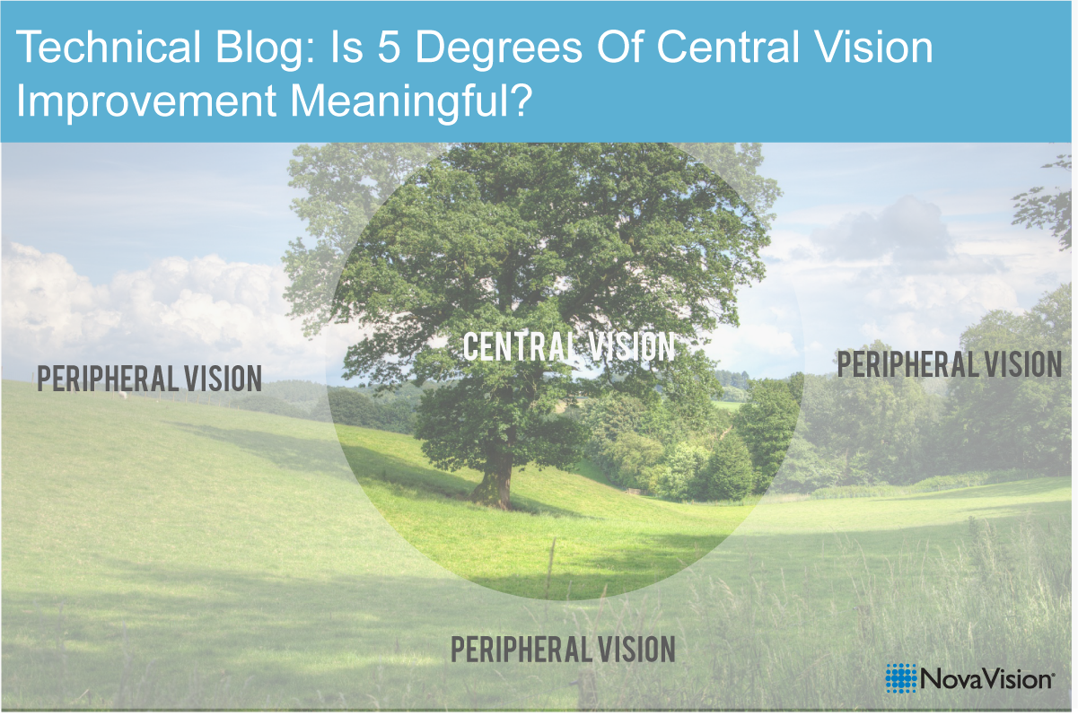 Technical Blog: Is 5 Degrees of Central Vision Improvement Meaningful?
